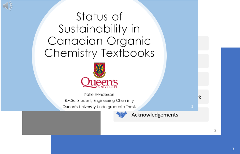 first 3 slides of presentation